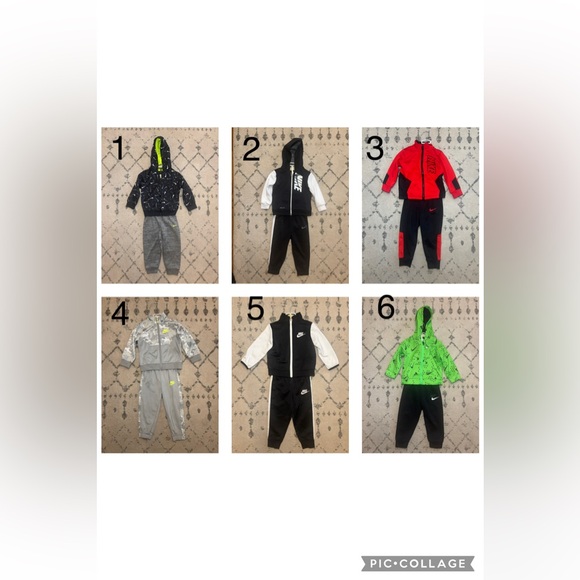 Nike 18 Month Toddler Hoodie and Jogger Sets - Picture 1 of 9
